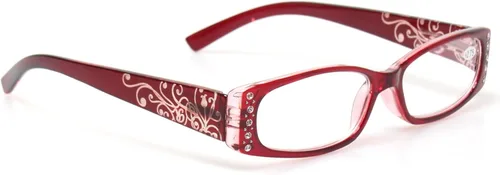 Vista 6 de Kerecsen 4 pares de gafas de lectura para mujer, bisagra de resorte con lectores de patrón láser