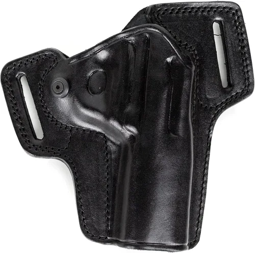 Vista 2 de Funda de cuero para Ruger Mark IV Lite 22/45 Combat Master Owb