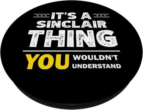 Vista 2 de Es una cosa de Sinclair que no entenderías PopGrip intercambiable con el nombre de la familia PopSockets