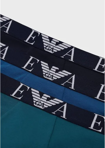 Vista 4 de Emporio Armani Paquete de 3 baúles con monograma audaz