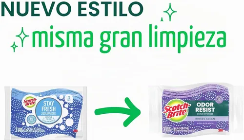 Vista 2 de Scotch-Brite Scrub Dots - Esponja para quitar rayones