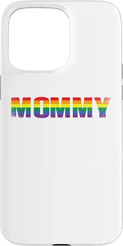 Vista 28 de Mommy - Pride Parents Mom Rainbow Queer Lesbian CSD LGBTQ+ Case for iPhone 16