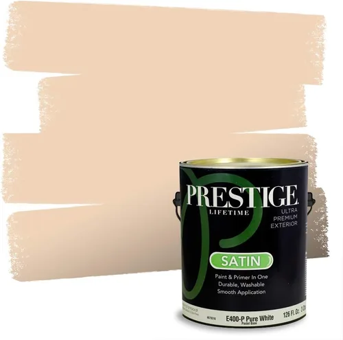 Vista 82 de PRESTIGE Pintura exterior e imprimación en uno, bronceado Aberdeen, plano, 1 galón