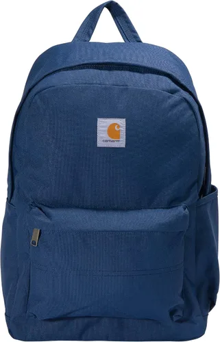 Vista 9 de Carhartt Mochila clásica para laptop de 21 L, duradera y resistente al agua con funda para laptop de 15 pulgadas, múltiples compartimentos Azul