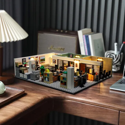 Vista 3 de LIGHTAILING Luz para Lego-21336 The Office - Kit de iluminación LED compatible con el modelo de bloques de construcción Lego - NO incluido el juego