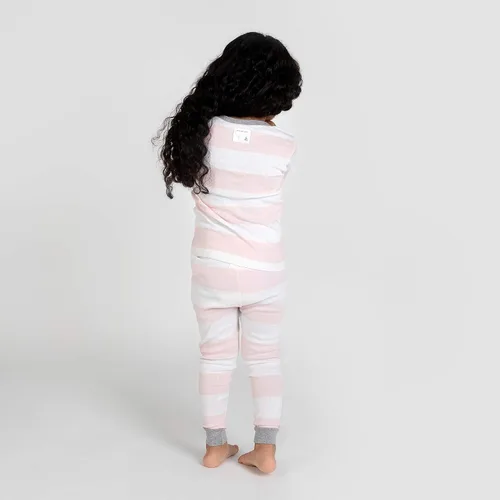Vista 2 de Burts Bees Baby Conjunto de pijama de 2 piezas camiseta y pantalón 100 algodón orgánico