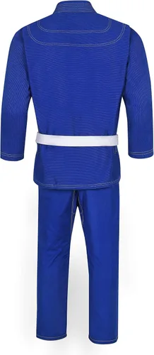 Vista 2 de Knockout Fight Gear Jiu Jitsu Gi brasileño para hombres, BJJ Gi Mujeres Grappling gi ULTRA Light, Kimonos pre-HRUNK