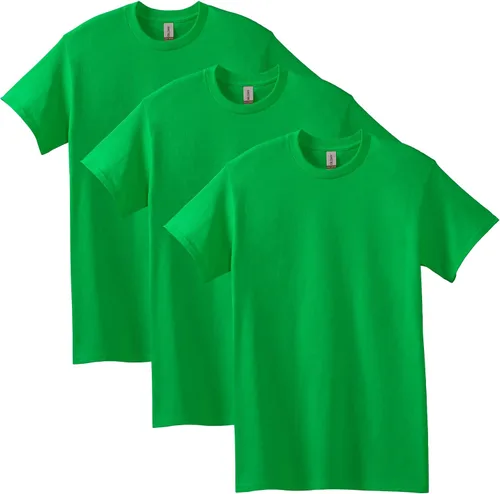 Vista 84 de Gildan Camiseta de algodón pesado para adultos, estilo G5000, paquete múltiple Gris ceniza (paquete de 2)