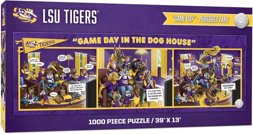 Vista 7 de YouTheFan NCAA Game Day in The Dog House - Rompecabezas de 1000 piezas