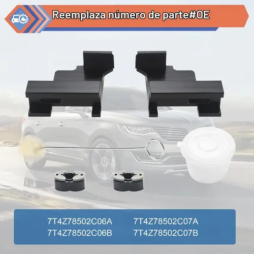 Vista 2 de Kit de reparación de rieles de techo corredizo compatible con Ford