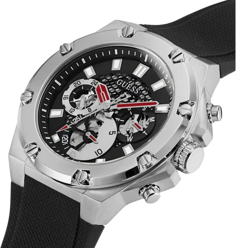 Vista 5 de GUESS Silicone Sport Watch