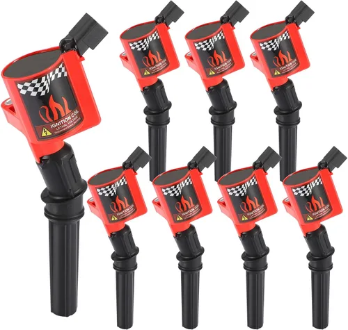 Vista 9 de CarBole Paquete de bobinas de alto rendimiento para F150 F250 F350 5.4L 4.6L V8 DG508, bobina de encendido para Ford Crown Victoria E150 E250