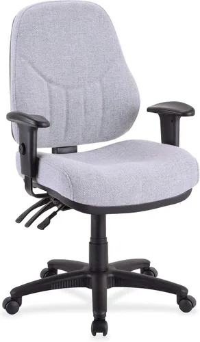Vista 4 de Lorell Baily - Silla multitarea con respaldo alto, color negro
