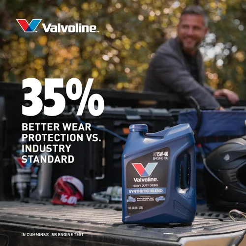 Vista 6 de Valvoline Heavy Duty - Mezcla sintética 15W-40, aceite de motor diesel, 1 galón