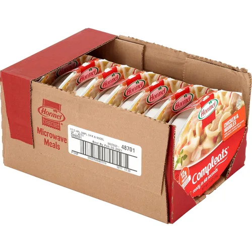 Vista 4 de HORMEL COMPLEATS - Bandeja para microondas de pollo y fideos, 7.5 onzas (paquete de 7)