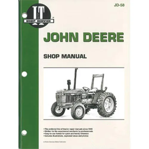 Vista 3 de RAParts 1415-1010 - Manual de servicio compatible con John Deere 2555 2550 2355 2255, compatible con JD-58