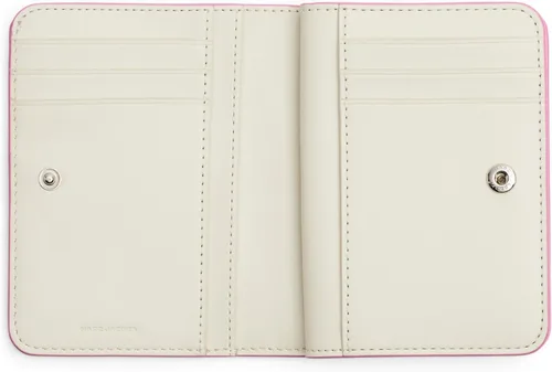 Vista 3 de Marc Jacobs The J Marc Mini Cartera Compacta Fluro Candy Pink Talla única, Fluro Candy Pink, La billetera compacta J Marc Mini
