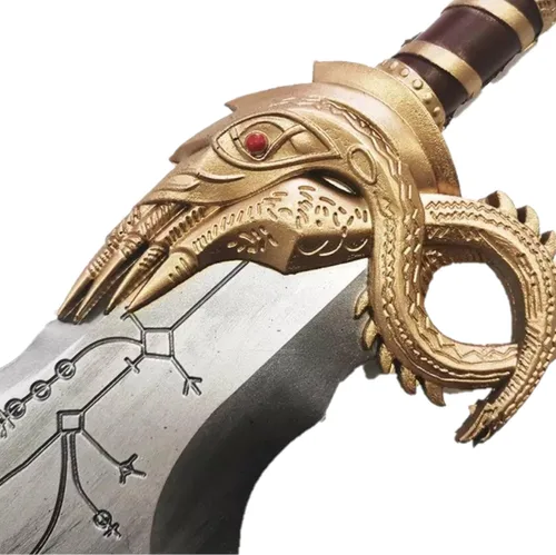 Vista 4 de Cuchillas medievales de 17 pulgadas totalmente mejoradas de la espada de espuma del caos para cosplay, réplica 1:1