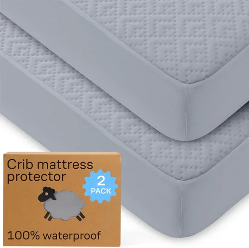 Vista 11 de Protector de colchón individual 100% impermeable, protección 360 contra derrames, manchas y accidentes para padres y dueños de mascotas, viscosa