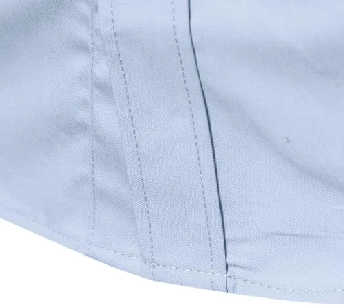 Vista 6 de Manwan walk Camisas de vestir para hombre de manga larga de algodón con botones y mangas largas, de corte ajustado