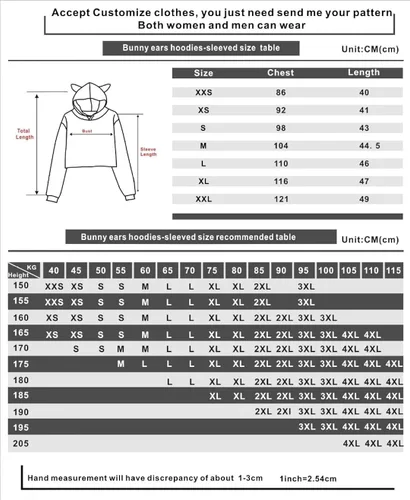 Vista 2 de Sudadera con capucha de conejo para niña Camiseta corta con orejas de gato para mujer Sudadera con capucha de manga larga