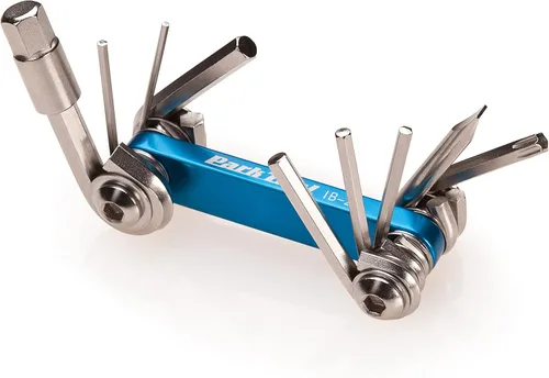 Vista 4 de Park Tool IB-2 I-Beam Mini plegable hexagonal/destornillador/Torx Set herramientas multifuncionales para bicicleta