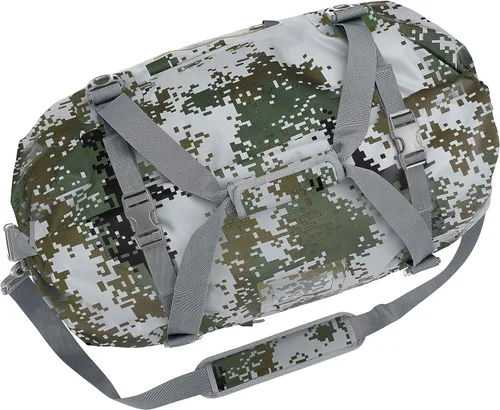 Vista 4 de Skog Å Kust DuffelSåk Bolsas de lona impermeables 90L DigiCamo