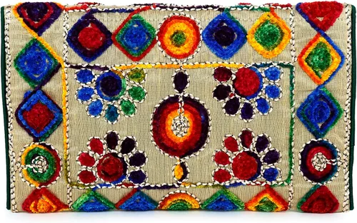 Vista 3 de Rajasthani Jaipuri - Bolso de mano plegable con calidad comprobada