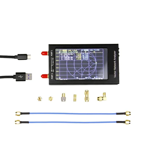 Vista 6 de 3GHz Vector Network Analyzer 4.3 inch Touch Screen Antenna Analyzer