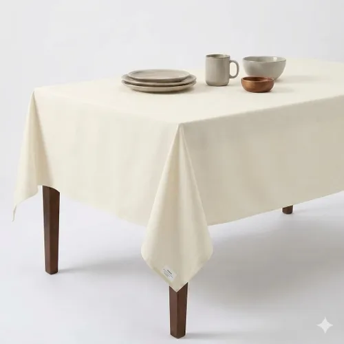 Vista 22 de Urban Villa - Mantel de mesa 100 % algodón, para uso diario, cenas familiares o fiestas en interiores o exteriores, a cuadros, color negro/blanco