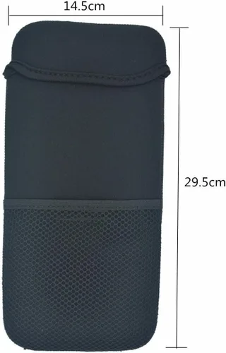 Vista 4 de Wanty Funda protectora de neopreno para teclado Bluetooth inalámbrico Apple MC184LL/B MC184CH y MLA22LL/A y Logitech Easy-Switch K810/K811