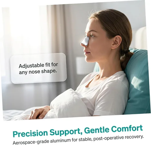 Vista 3 de 5pcs Aluminum Nasal Splint Nose Support Protector for Recovery