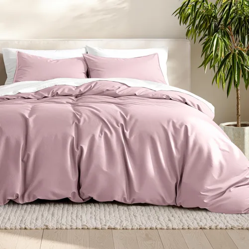 Vista 27 de Bare Home - Funda de edredón de ropa de cama extra larga - Colección premium de 1800 hilos súper suave - Funda de edredón ligera y fresca - Ropa