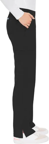 Vista 3 de Med Couture Pantalón de yoga con 2 bolsillos tipo cargo para mujer Energy Collection