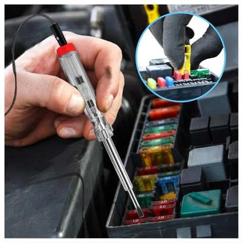 Vista 5 de Kit surtido de fusibles para automóvil, 292 piezas de fusibles estándar y mini cuchilla, fusibles en forma de caja Jcase de perfil alto/STD y bajo