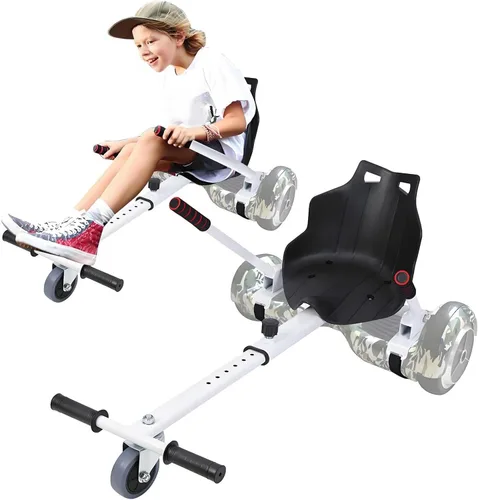 Vista 11 de Accesorio de asiento para aeropatinetas, correas ajustables para aeropatinetas, para adultos y niños, accesorio para scooter de autoequilibrio, se