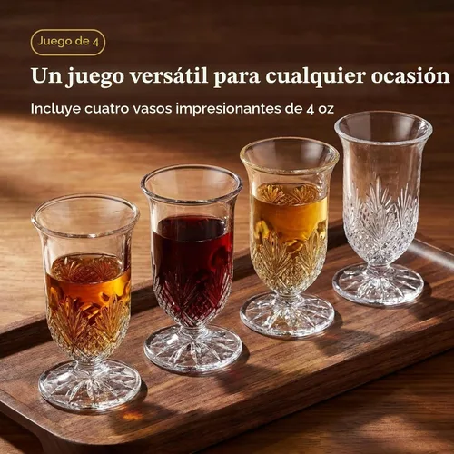 Vista 7 de Godinger Vasos de whisky, Dublín, 4oz - Juego de 4