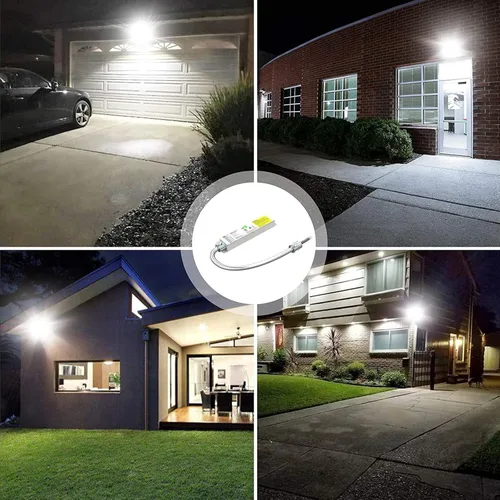 Vista 7 de Batería de reserva de emergencia de luz LED de 20 W, 150-200 VCC, controlador de emergencia LED recargable para luz LED regulable de 10-120 W