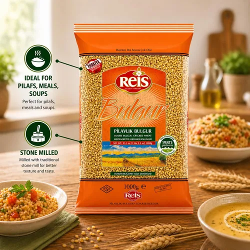 Vista 5 de Reis Bulgur grueso para Pilafs 2lb