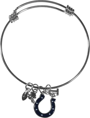 Vista 6 de Siskiyou NFL womens Charm Bangle Bracelet Color del