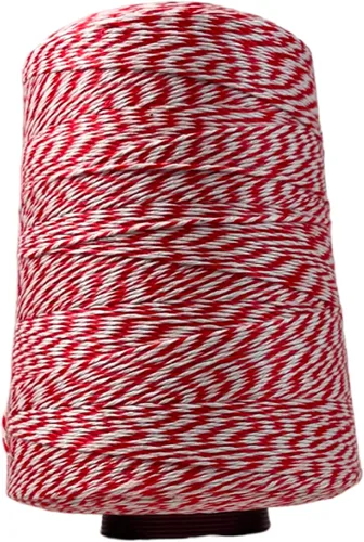 Vista 8 de Regency Wraps Cono de cordel Bakers, negro/blanco