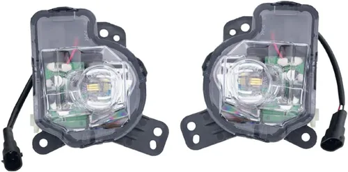 Vista 5 de Reemplazo para 2016 2018 Mazda CX-3 luces antiniebla lámpara LED y conjunto de montaje L & R lado