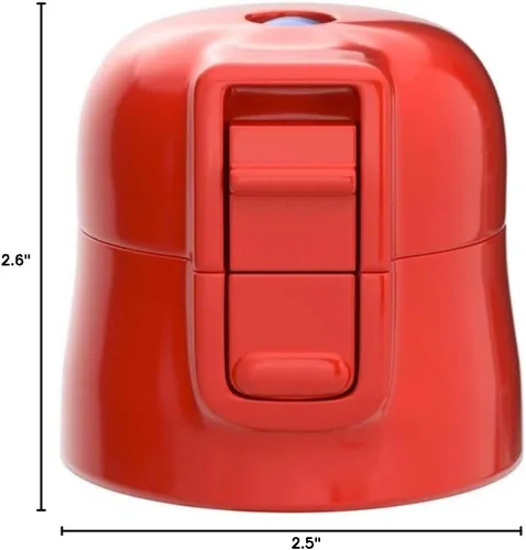 Vista 2 de SDC4 / SKDC4 Cap Unit (rojo) Botella directa de un solo empuje para P-SDC4-CU