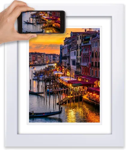 Vista 28 de ArtDirect Marco de madera ornamentado negro enmarcado personalizado de 12 x 12 pulgadas y tu foto o arte. Sube cualquier imagen y la imprimiremos