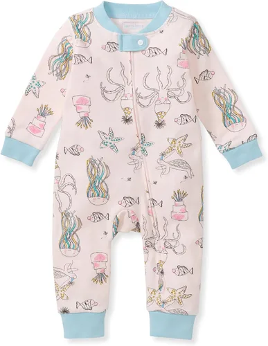 Vista 11 de Burt's Bees Baby - Pijama de una pieza para bebé, mameluco para dormir y jugar, algodón 100% orgánico, cremallera frontal