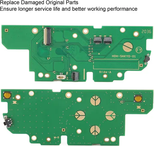 Vista 4 de para Nintendo Switch Lite Placa base lado derecho para Nintendo Switch Placa base PCB lado izquierdo Placa base de reemplazo resistente PCB