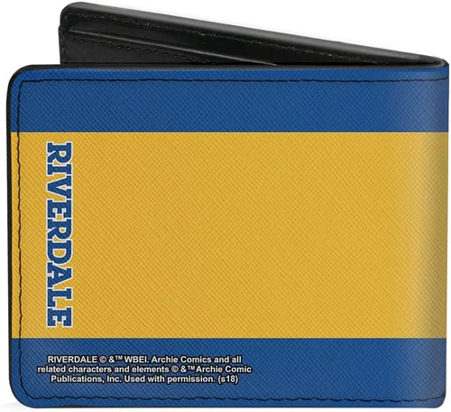 Vista 2 de Buckle-Down - Monedero plegable para hombre, 4.0 x 3.3in