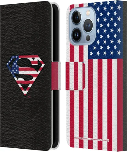 Vista 48 de Head Case Designs Funda de piel con licencia oficial de Superman DC Comics con logotipos negros y rojos compatible con Apple iPhone 11
