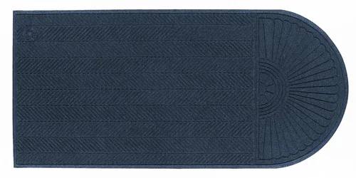 Vista 18 de Felpudo Waterhog Eco Premier Fashion de Andersen para interiores o exteriores; fibra de poliéster PET; respaldo de goma SBR, 3/8" de grosor, Negro