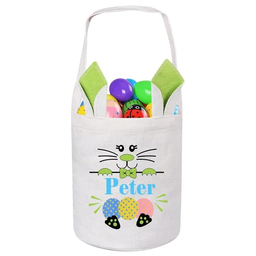 Vista 24 de Jocidea - Cesta de Pascua personalizada, cestas de Pascua personalizadas, regalos de Pascua personalizados, cesta de Pascua para niños y niños